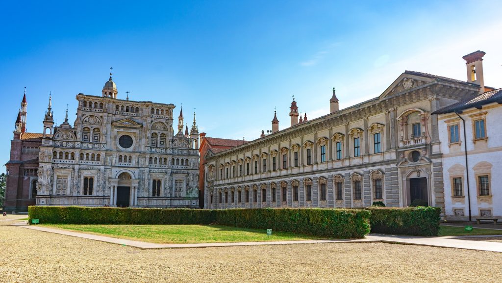 the Certosa di Pavia