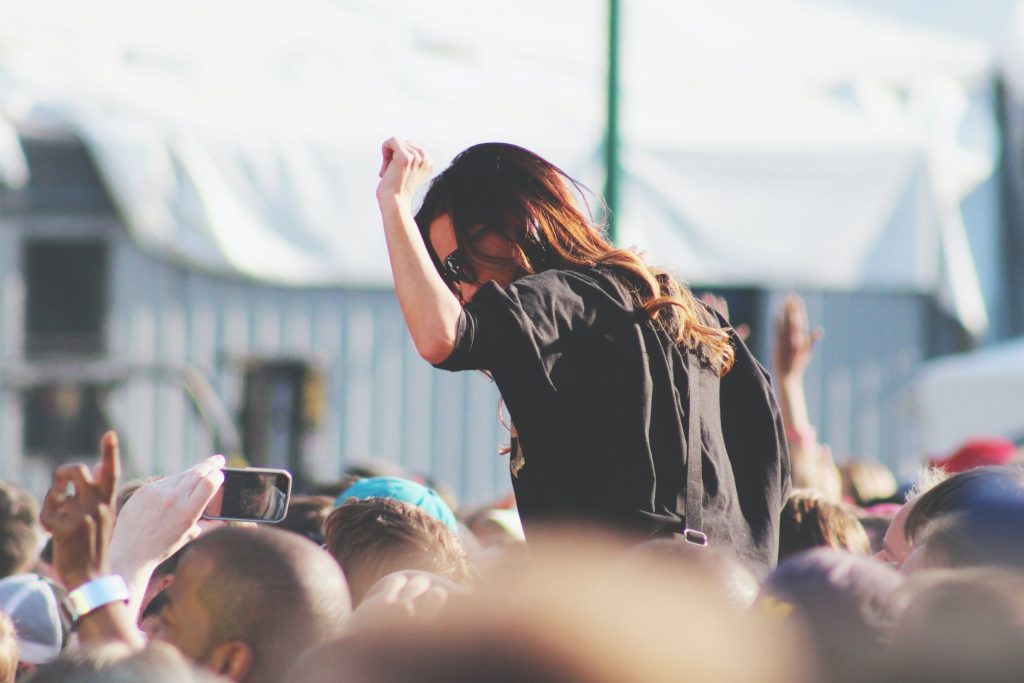 concertone - boy at a concert