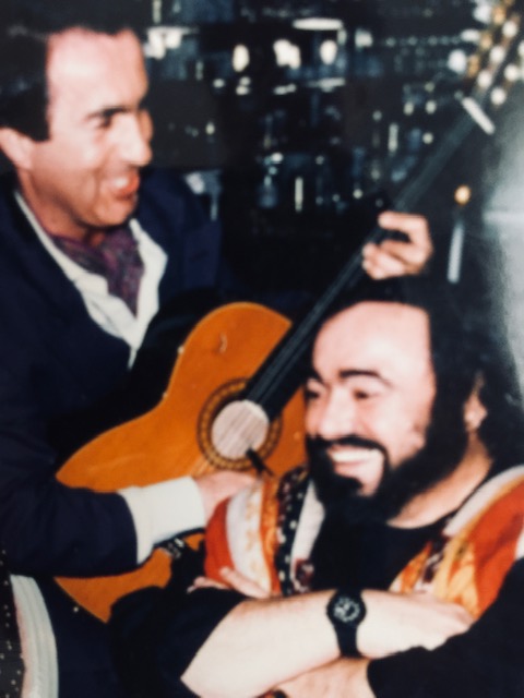 Eddie Oliva - eddie e pavarotti