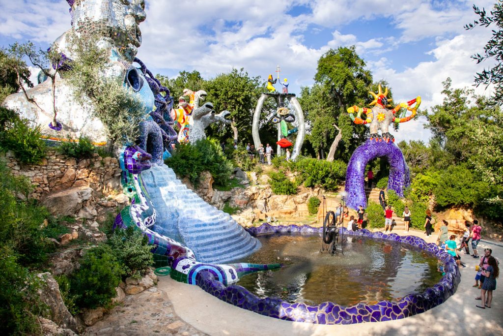 musées - détail du Jardin du Tarot à Capalbio