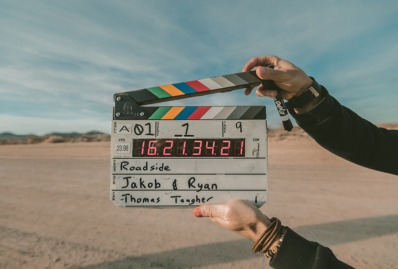 Italian salt - clapperboard