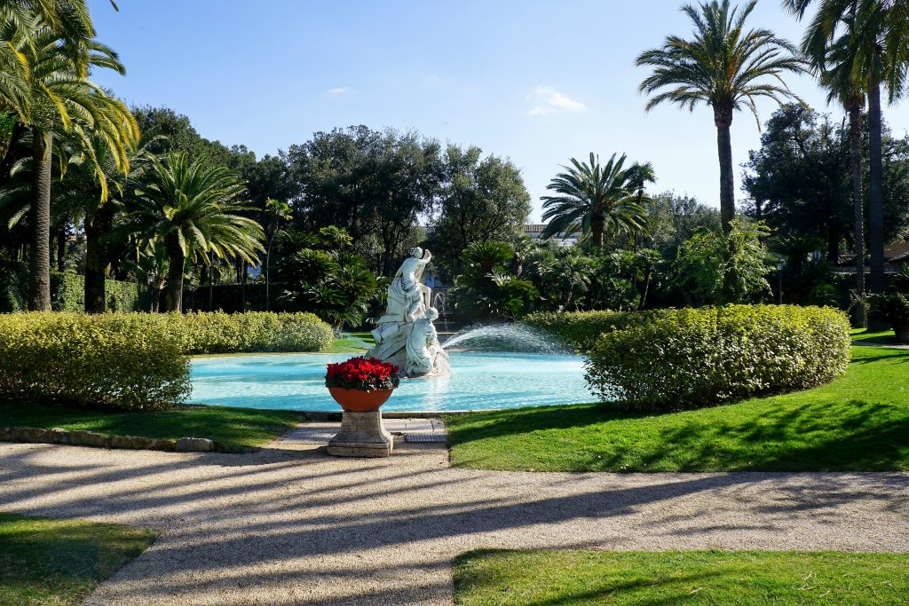 Fête de la République - les jardins du Quirinal