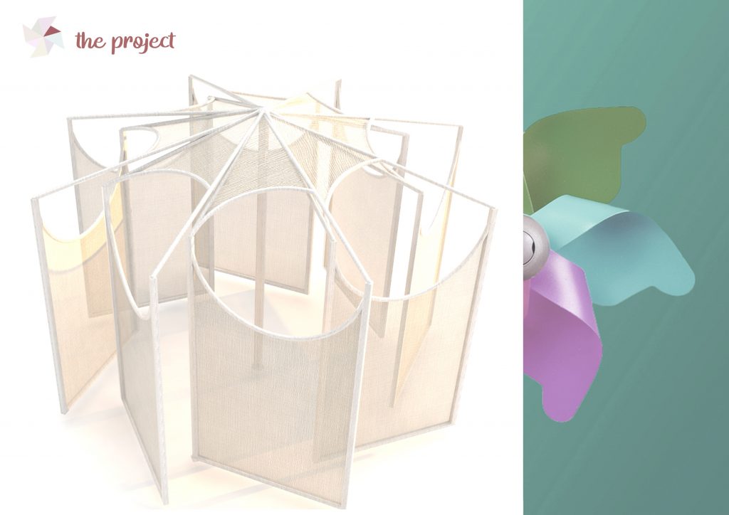 girandole - progetto da Cristina Fera - Pinwheel: Cristina Fera's project