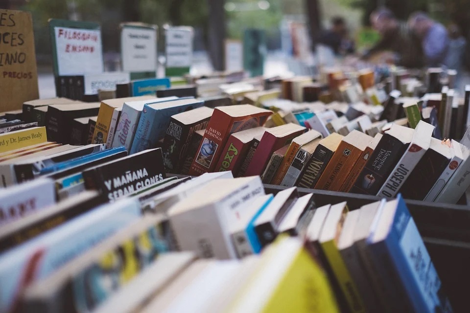 Il salone del libro di Torino presentava molte esposizioni di libri