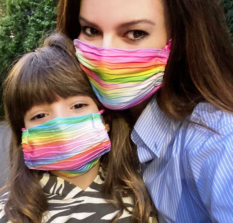 Laura Pausini e la figlia Paola