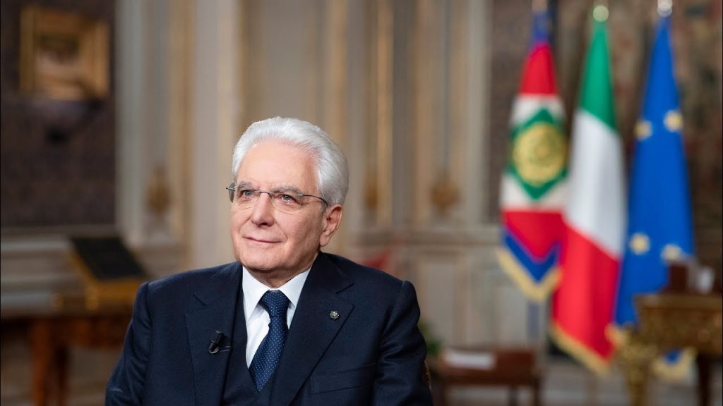 president sergio mattarella - president