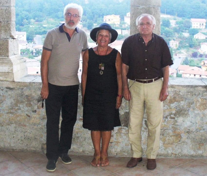 In Grimaldi mit einigen Mitgliedern des Mileti-Komitees