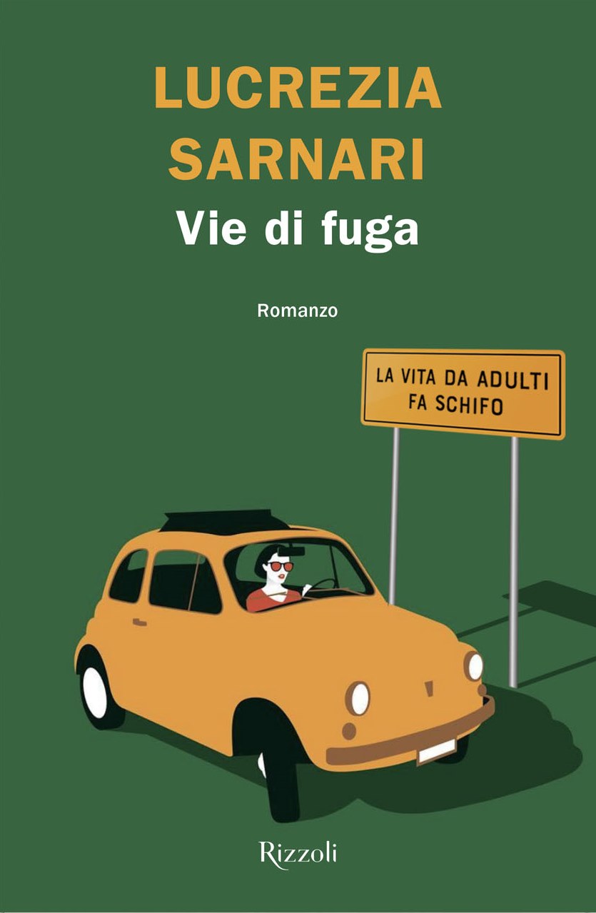 love - green cover of the new book by the writer Lucrezia Sarnari