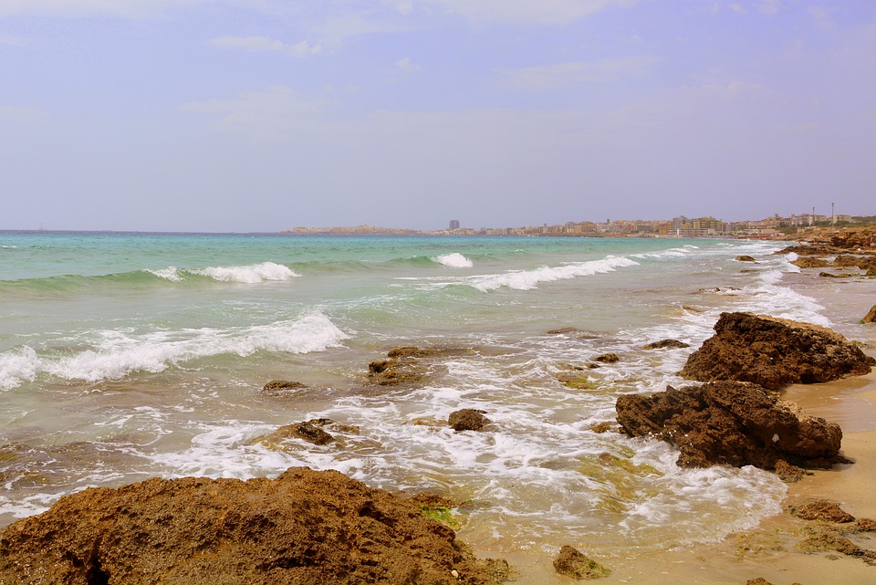 spiaggia e scogli di Gallipoli - beach and rocks