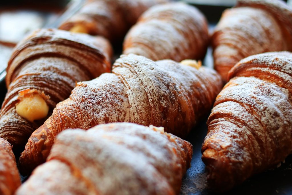 Kaffee - Cornetti - Kaffee, Croissants