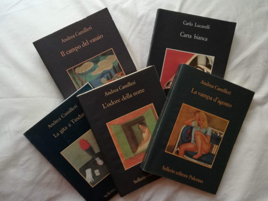 algunos libros de Camilleri