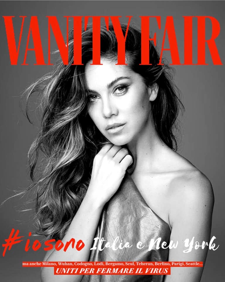 Eleonora Pieroni en couverture de Vanity Fair / en couverture de vanity fair