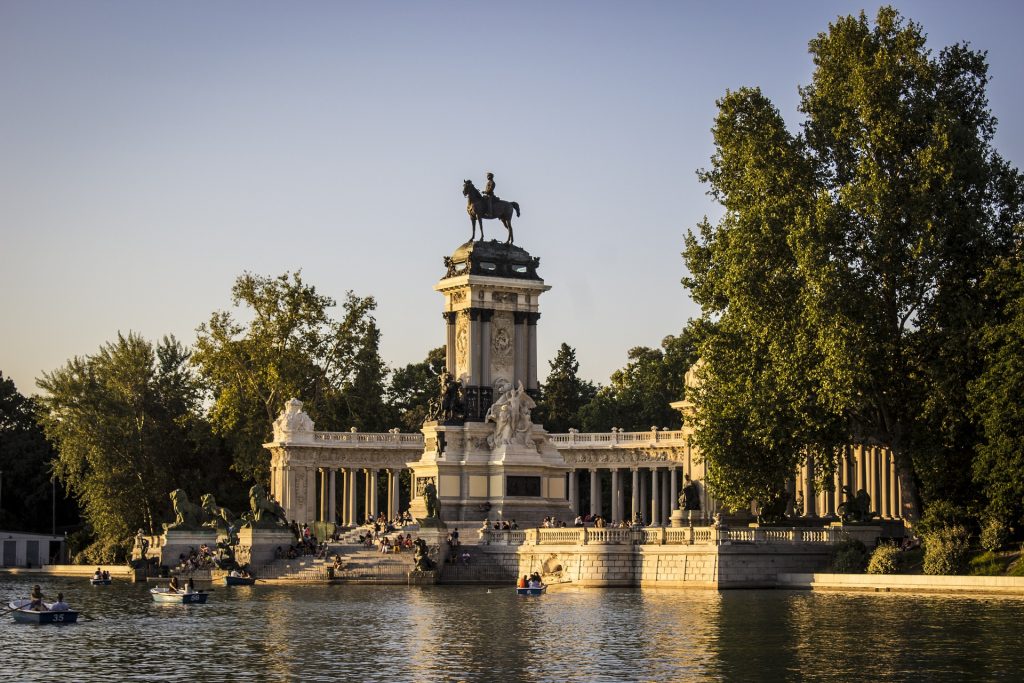 Parque del Retiro, in Madrid