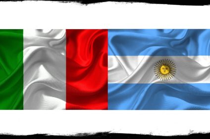 bandiera italia e argentina