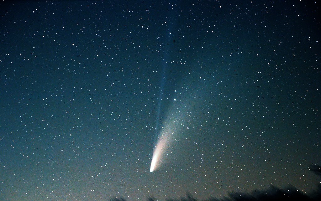 La comète Neowise a été aperçue dans le ciel italien