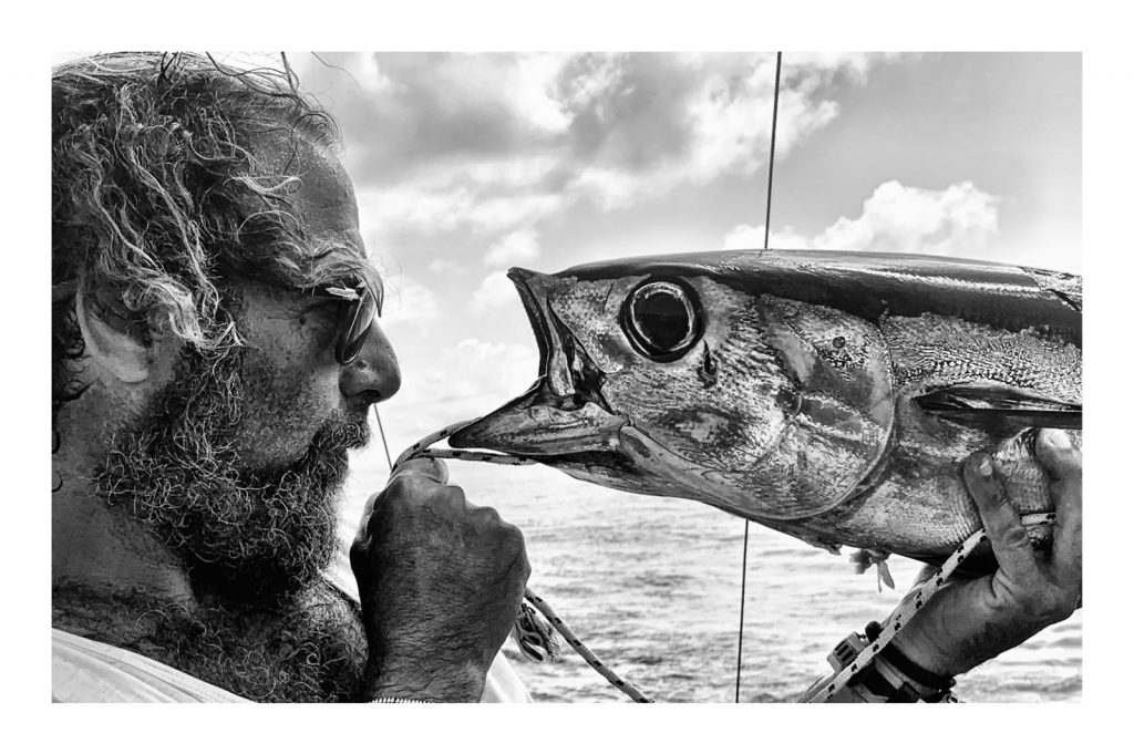 Gianluca Coratti and his adventures in the sea - and his adventure in the sea