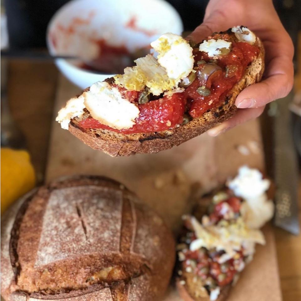 Live Bread - Bruschetta