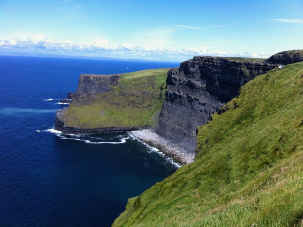 Ein Panorama von Irland