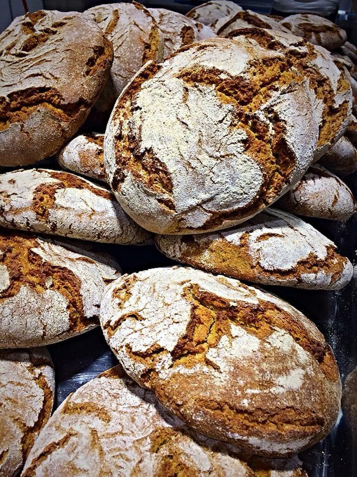 mulinum bread cooked in wood