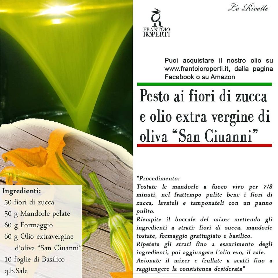 Frantoio Roperti - indicazioni di una ricetta