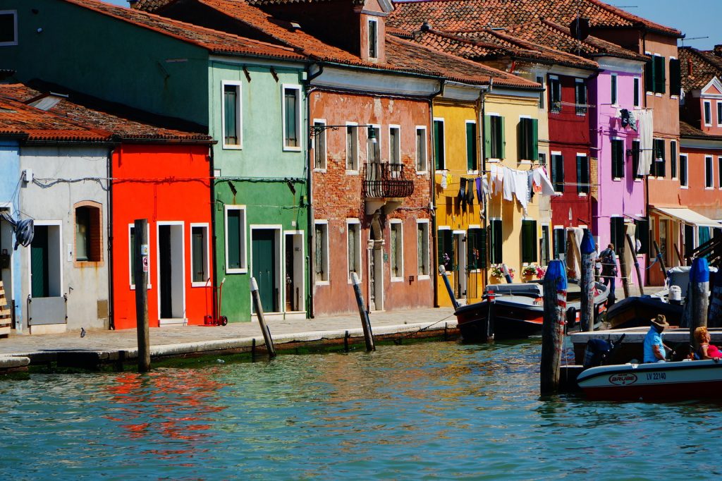 Burano e i colori delle case