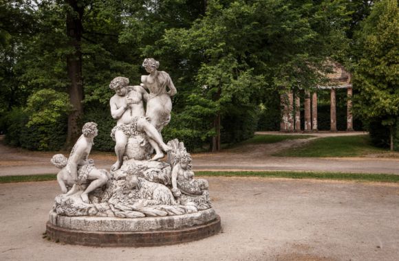Il Parco Ducale di Parma - Statue