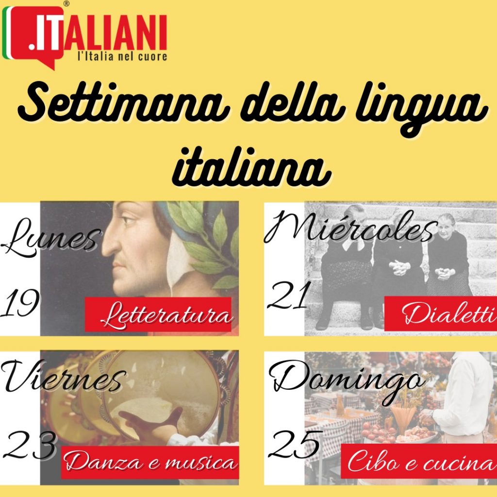 itAsunción - locandina della settimana della lingua italiana