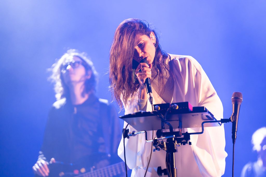 Elisa Toffoli durante un concierto