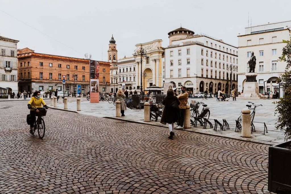 Italian capital of culture 2022 - Parma piazza Garibaldi