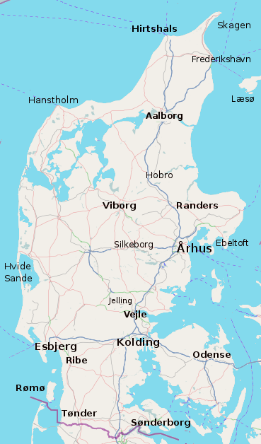 Visoni, regione dello Jutland