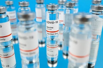 Vaccine Day - Vials of vaccine against Covid