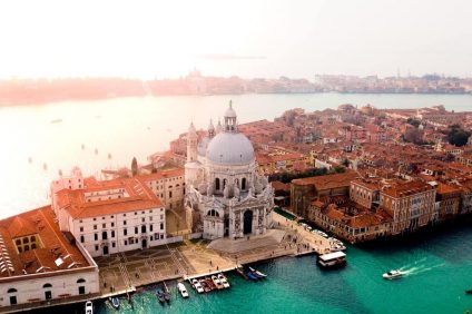 Honeymoons in Italy - Venice seen from above