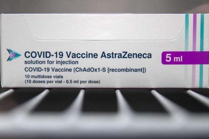 Oxford AstraZeneca vaccine - AstraZeneca multidose vaccine box