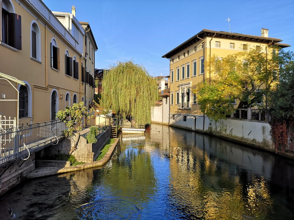 Sacile - glimpse with the river