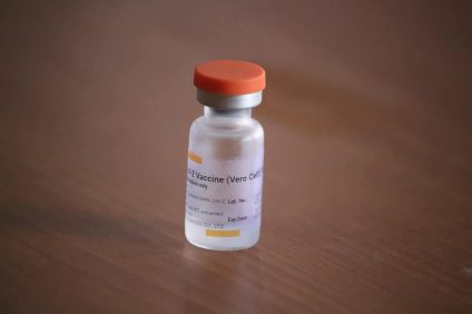 Certified for Covid Vaccine - Vial of Vaccine