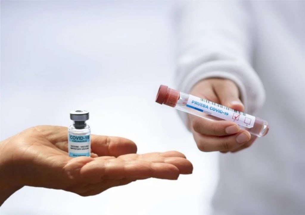 numero dei positivi scende 
 - vaccinazione provetta
