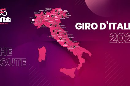 Giro d'Italia 2021 - schema tappe del giro 2021