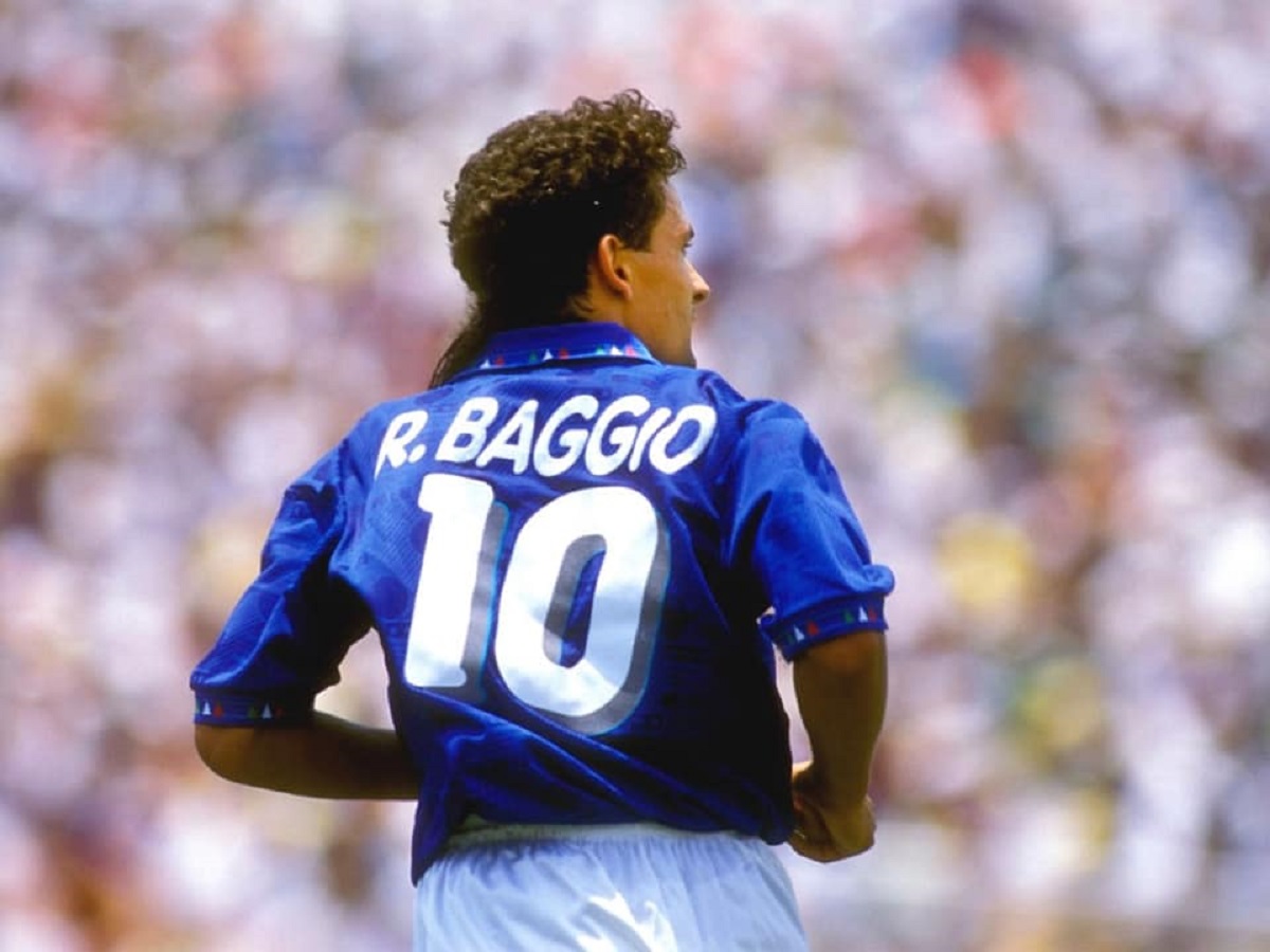 Roby Baggio- numero 10 della nazionale italiana