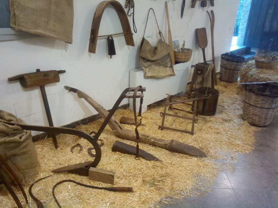 サンジュゼッペ-土地を動かすための道具の展示