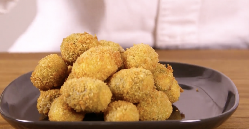 breaded Ascoli olives