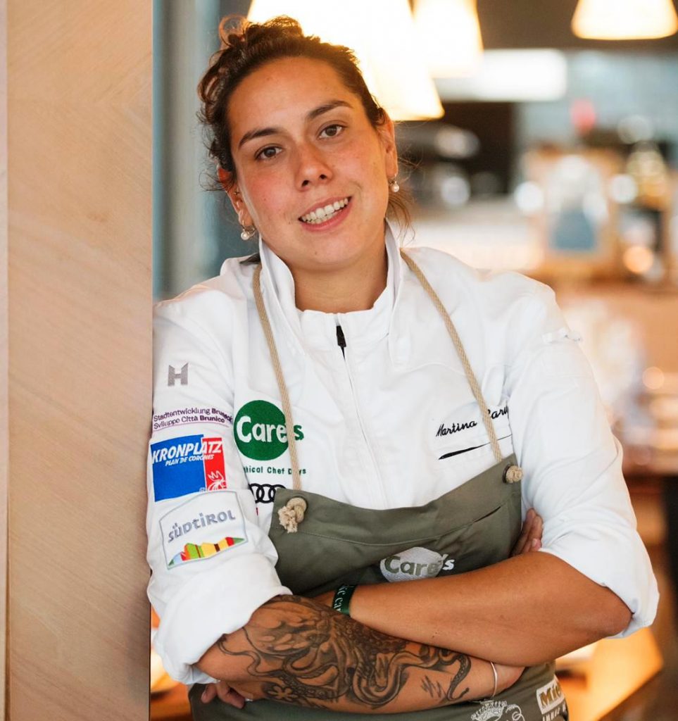 Martina Caruso è uno chef delle Eolie
