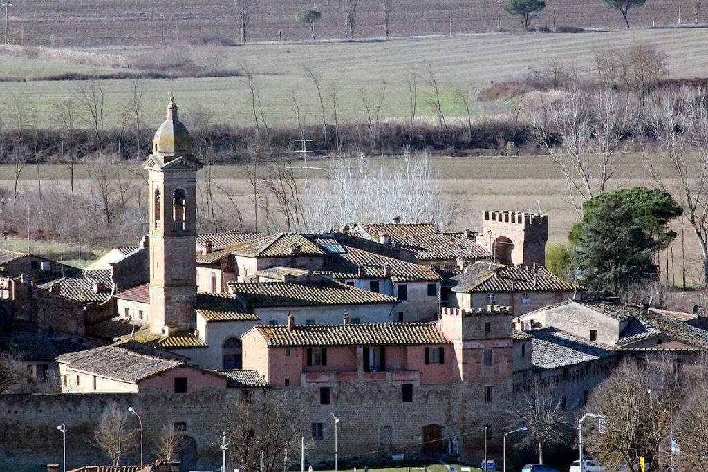 Buonconvento - Panorama del borgo