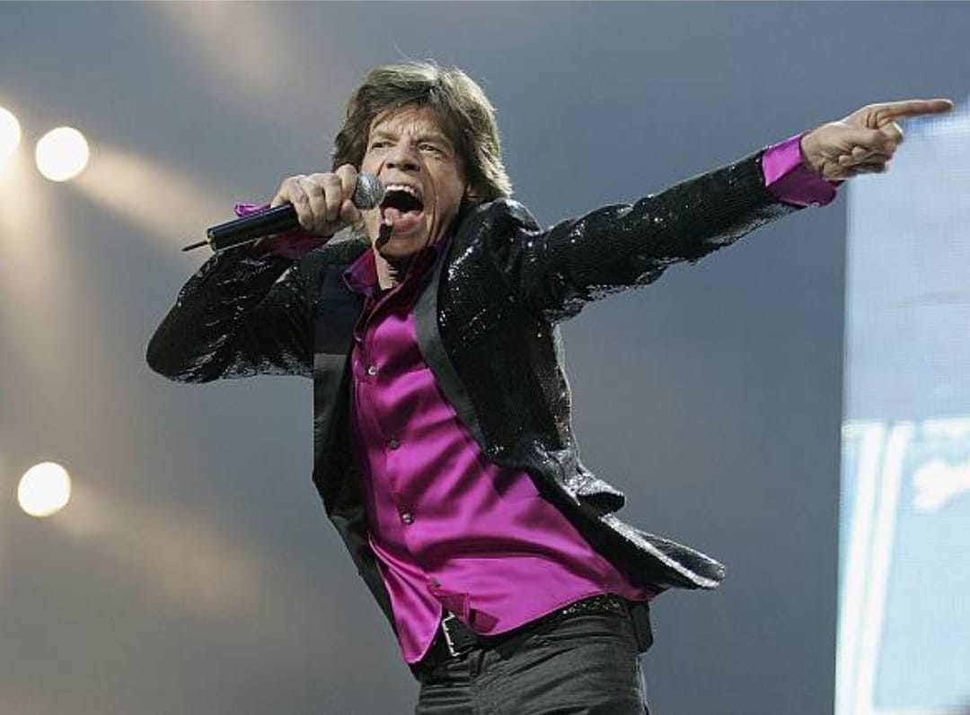 Mick Jagger durante un concerto