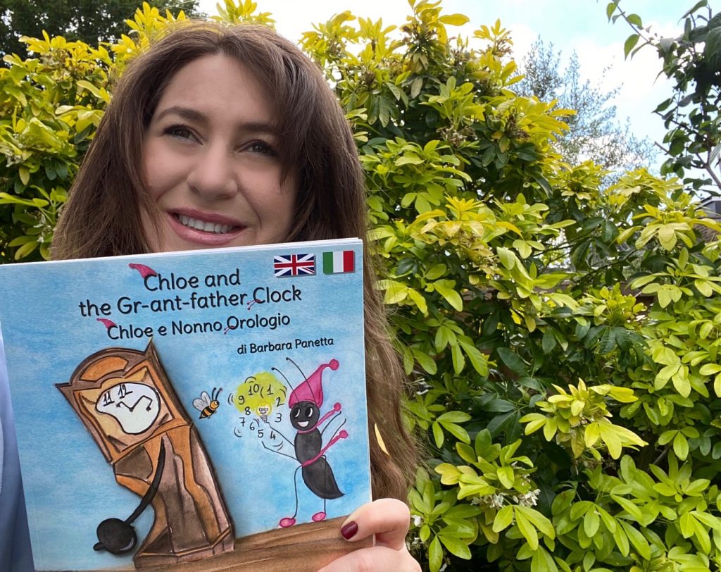 Barbara Panetta avec son livre