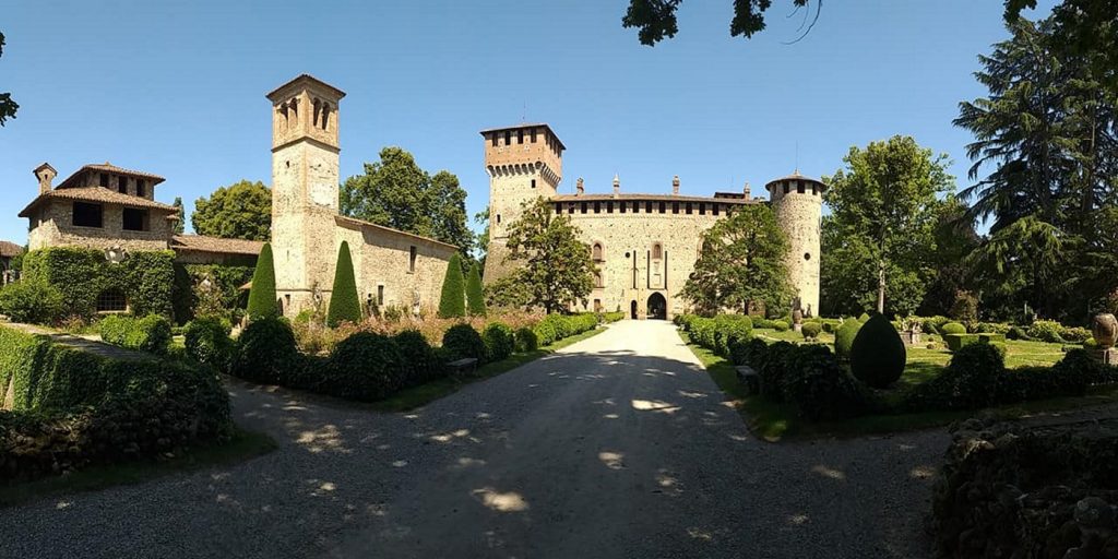 castello grazzano visconti-ingresso