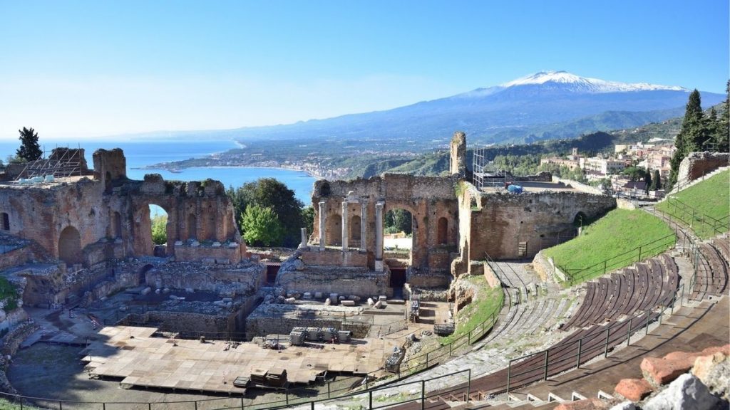 The ancient theater of Taormina