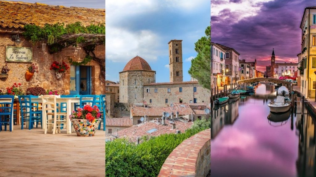 Venezia, la Sicilia e la Toscana