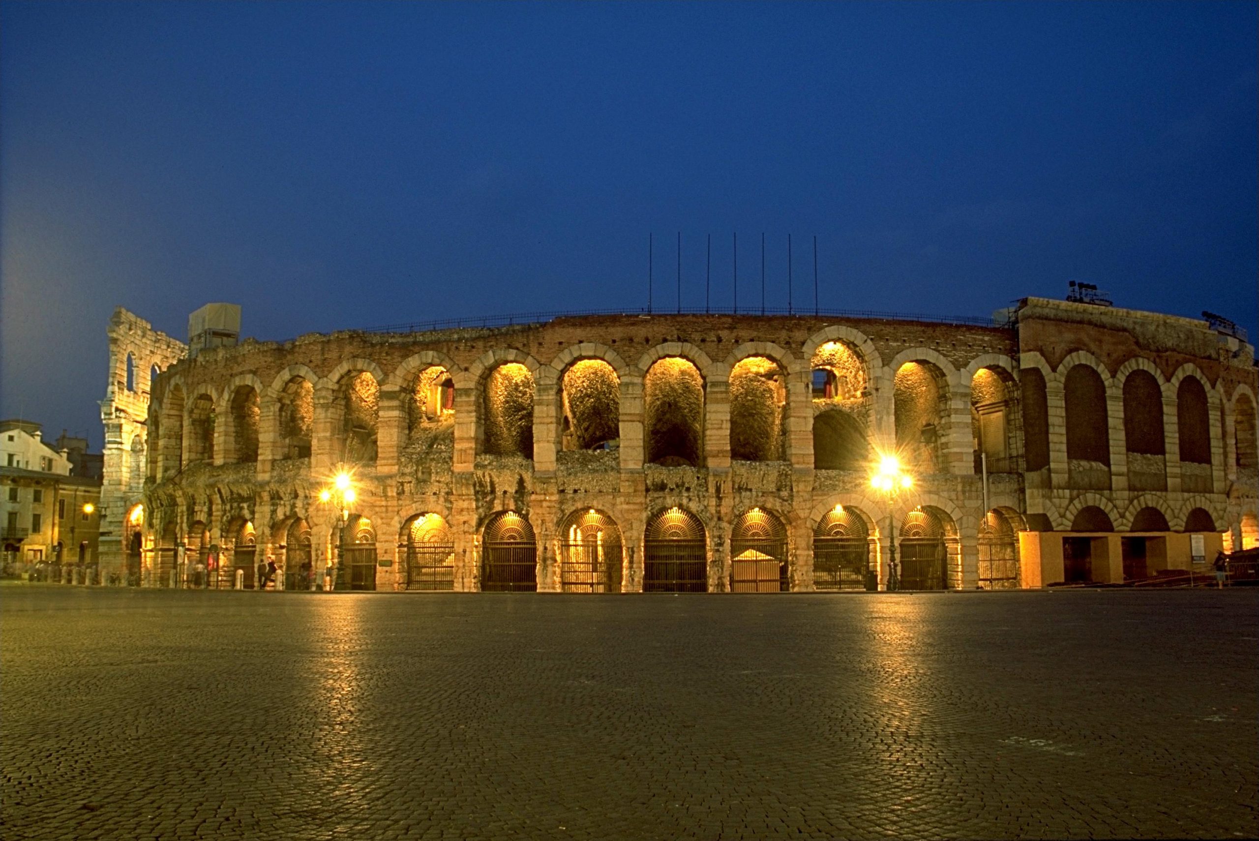 Verona: the Arena at the Gladiators' time