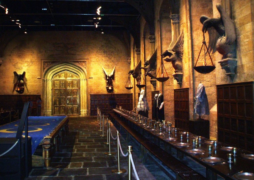 Sala Grande Hogwarts Harry Potter