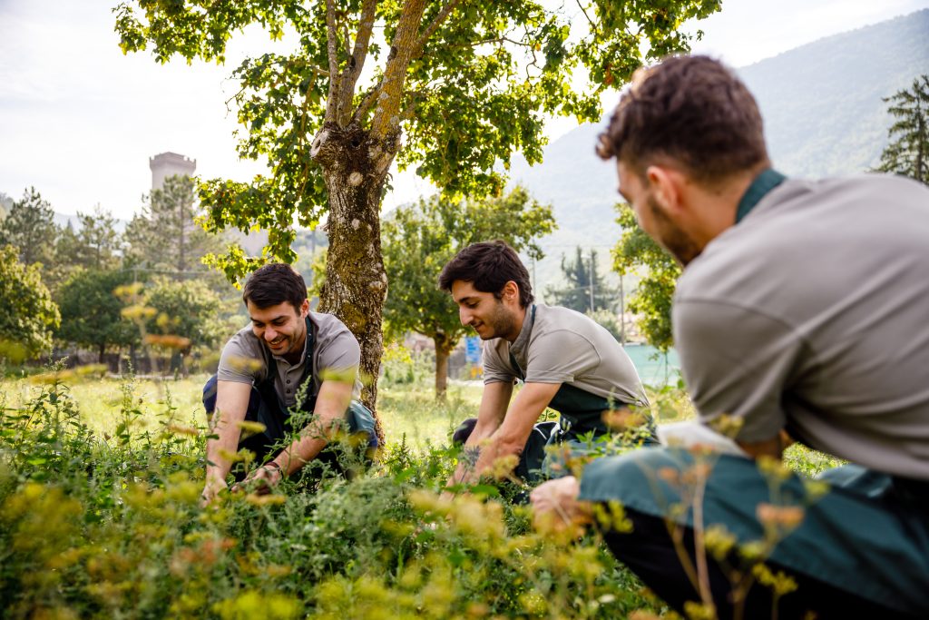 Giulio Gigli y los chefs